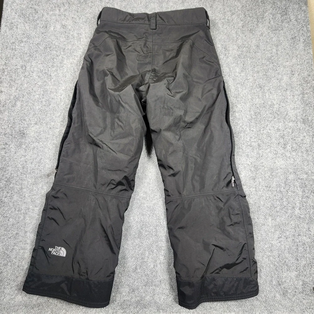 The North Face HyVent Snow Pants Black Waterproof Cargo Ski Snowboard Mens L